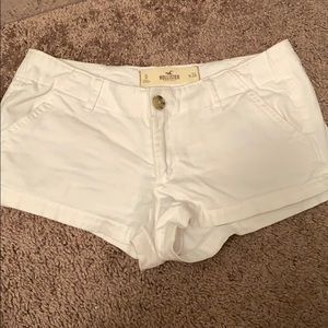 White Hollister Shorts